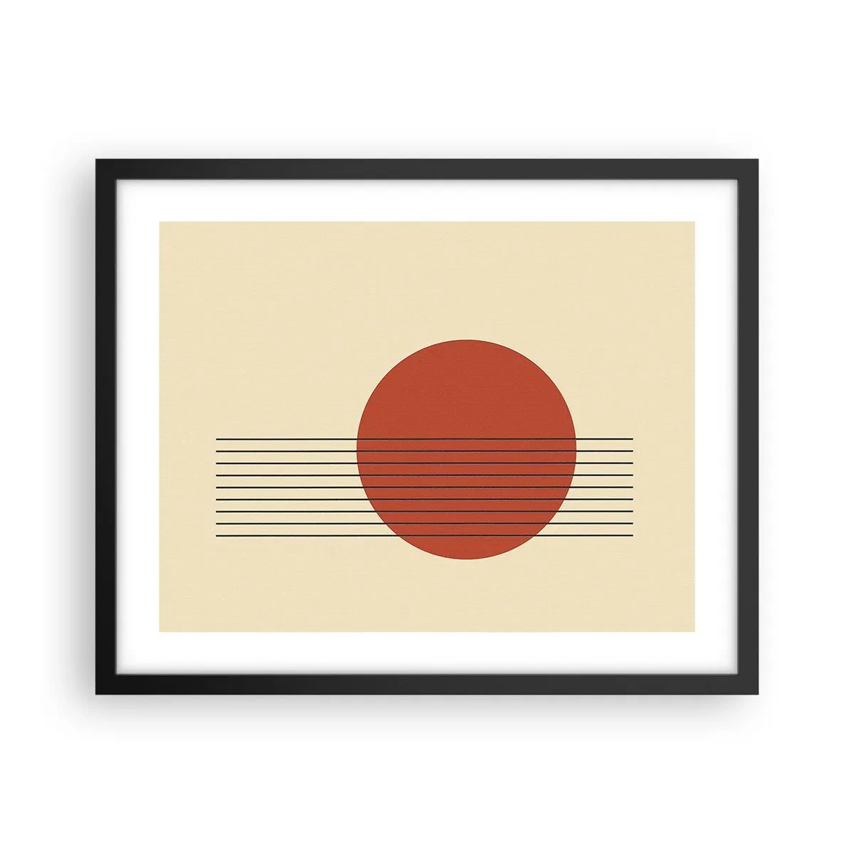 Plakát v černém rámu - Pořád dokola - 50x40 cm