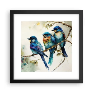 Plakát v černém rámu - Urazil se? - 30x30 cm