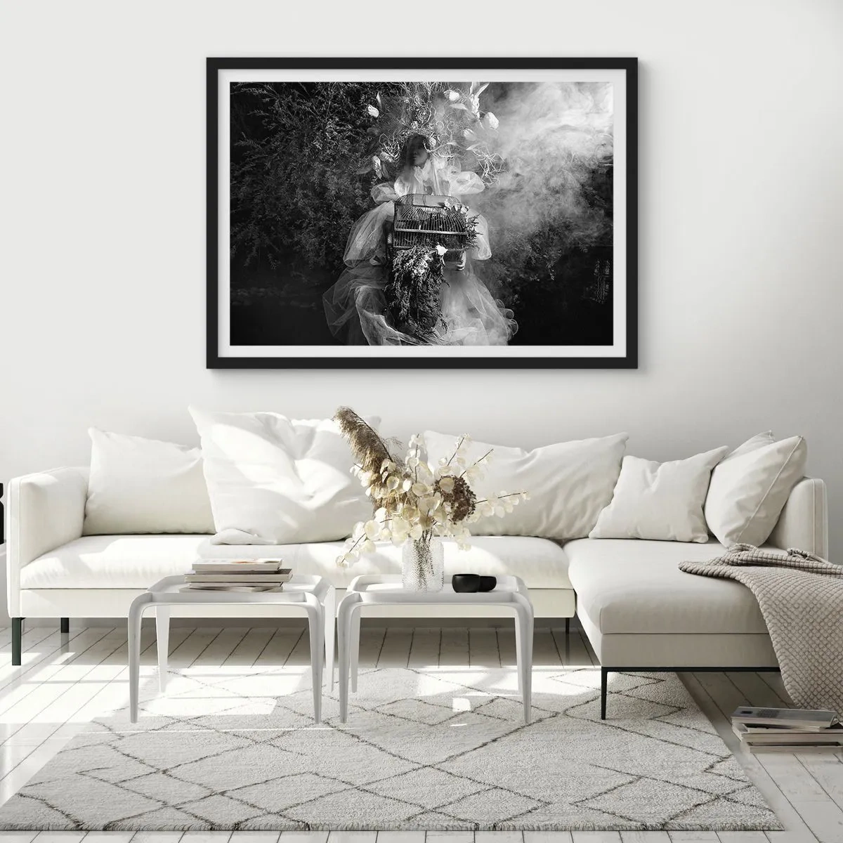 Plakát v černém rámu - Matka Příroda - 91x61 cm