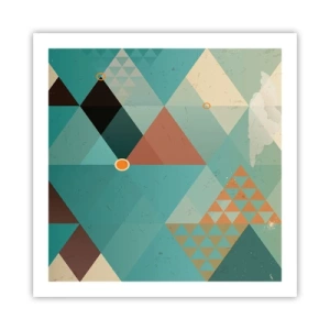 Plakát - Jednota mnohosti, mnohost jednoty - 60x60 cm