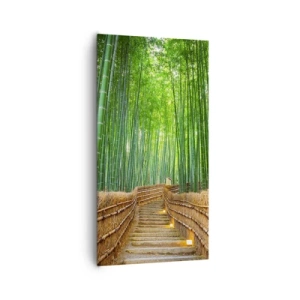 Obraz na plátně - Esence asijské přírody - 65x120 cm