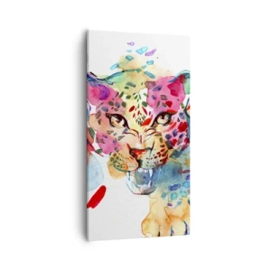 Obraz na plátně - Kráska a zvíře - 55x100 cm