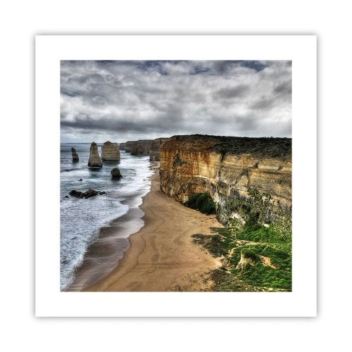 Plakát - Drsná krása - 40x40 cm