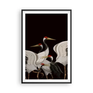 Plakát v černém rámu - Ptačí záležitosti - 61x91 cm