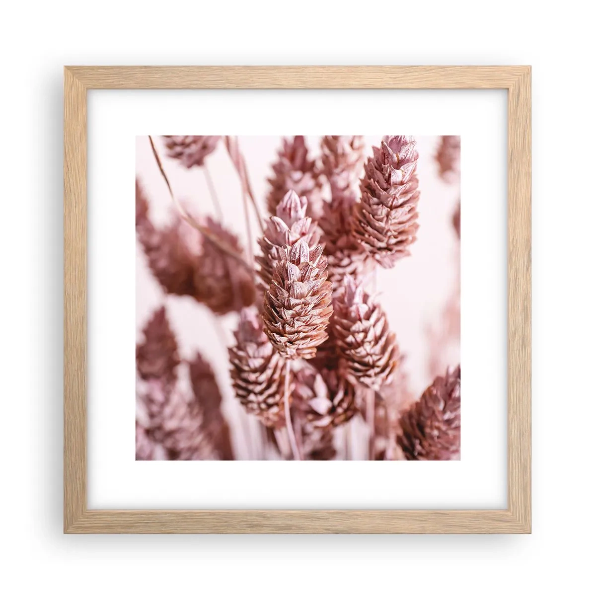 Plakát v rámu světlý dub - Zdánlivě nenápadné - 30x30 cm