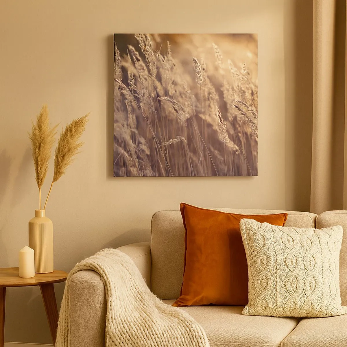 Obraz na plátně - Připraveni přivítat podzim - 30x30 cm