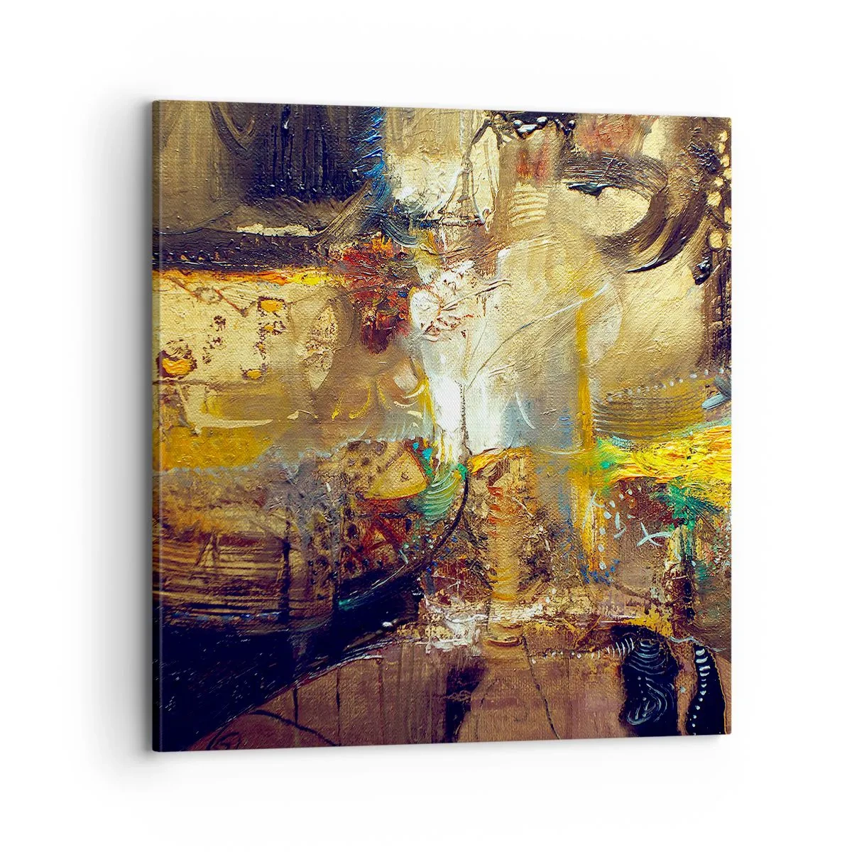 Obraz na plátně - Zima, tepleji, horko - 70x70 cm