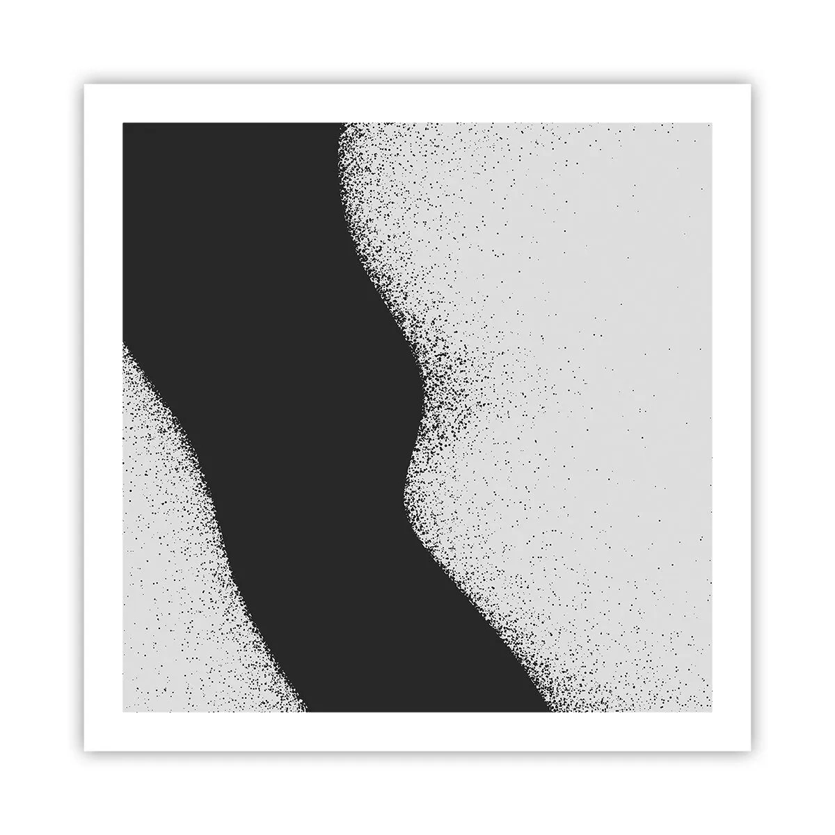 Plakát - Plynulá rovnováha - 60x60 cm