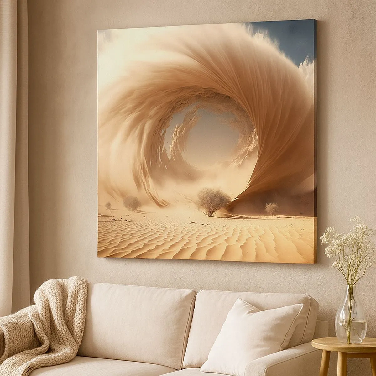 Obraz na plátně - Otevřený portál - 30x30 cm