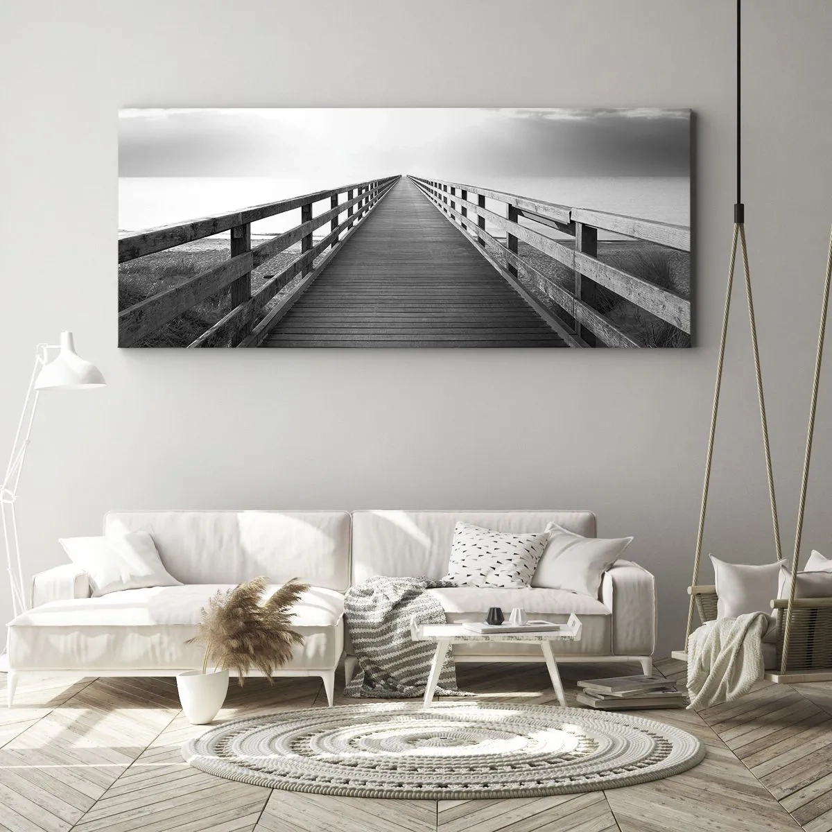 Obraz na plátně - Do dálky… - 100x40 cm