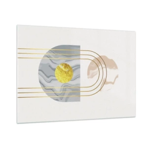 Obraz na skle - Jas a zářivost - 100x70 cm