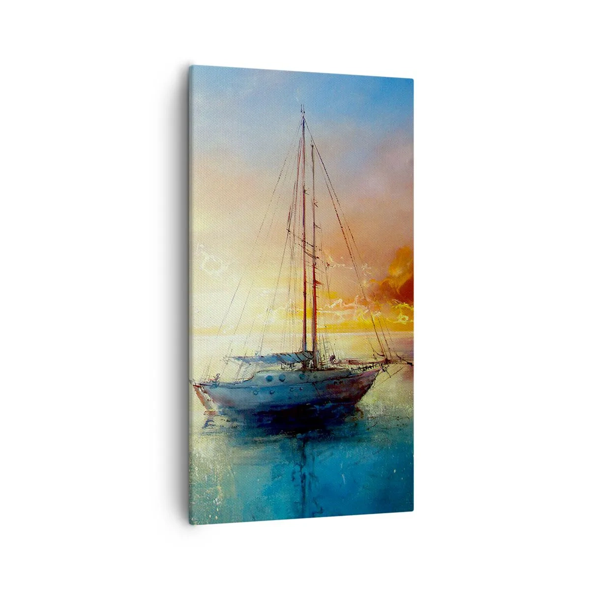 Obraz na plátně - Ve zlatém zálivu - 55x100 cm