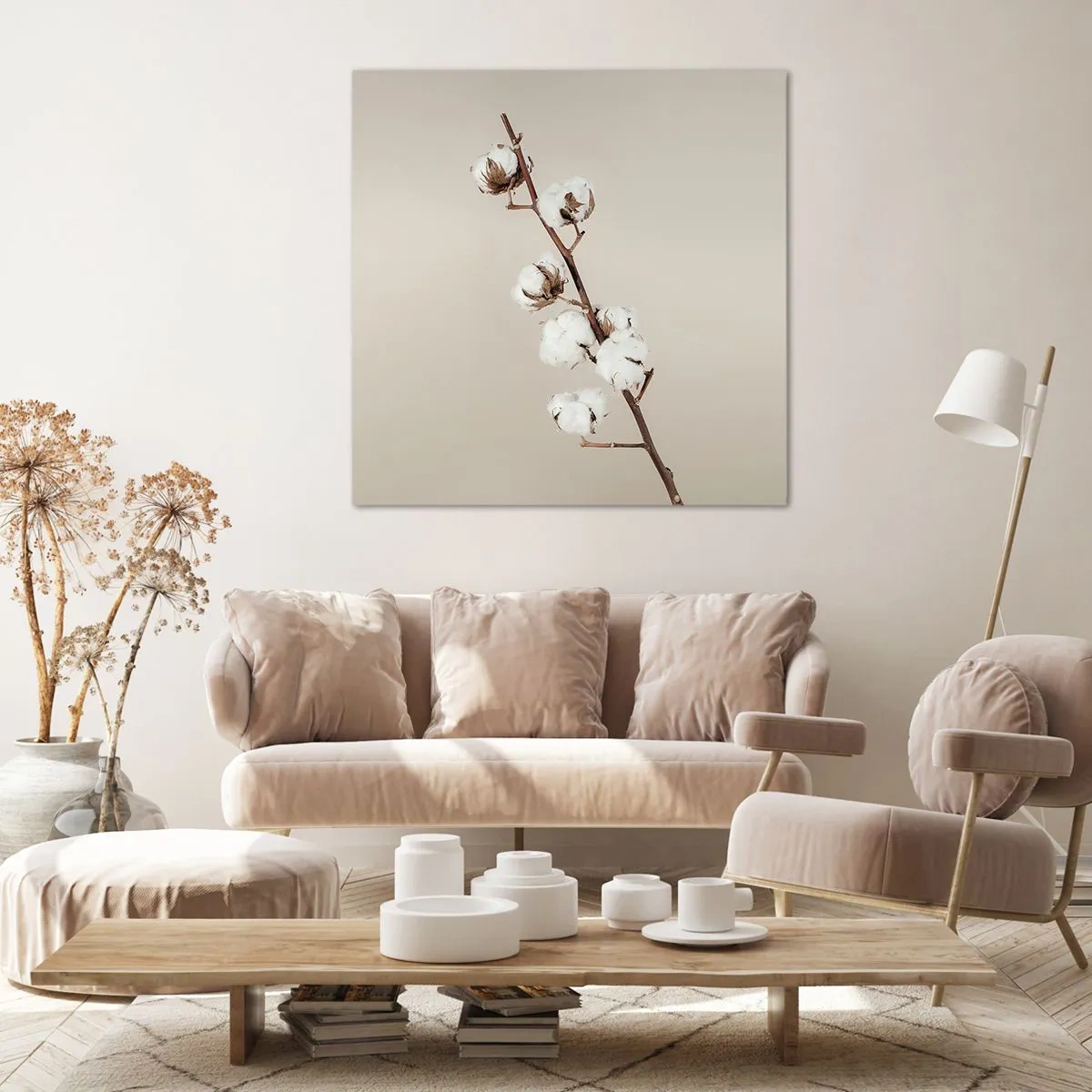 Obraz na plátně - U zdroje měkkosti - 70x70 cm