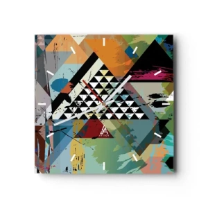 Nástěnné hodiny - Jak je to snadné - 40x40 cm