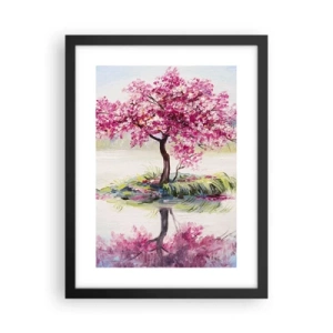 Plakát v černém rámu - Svátek jara - 30x40 cm