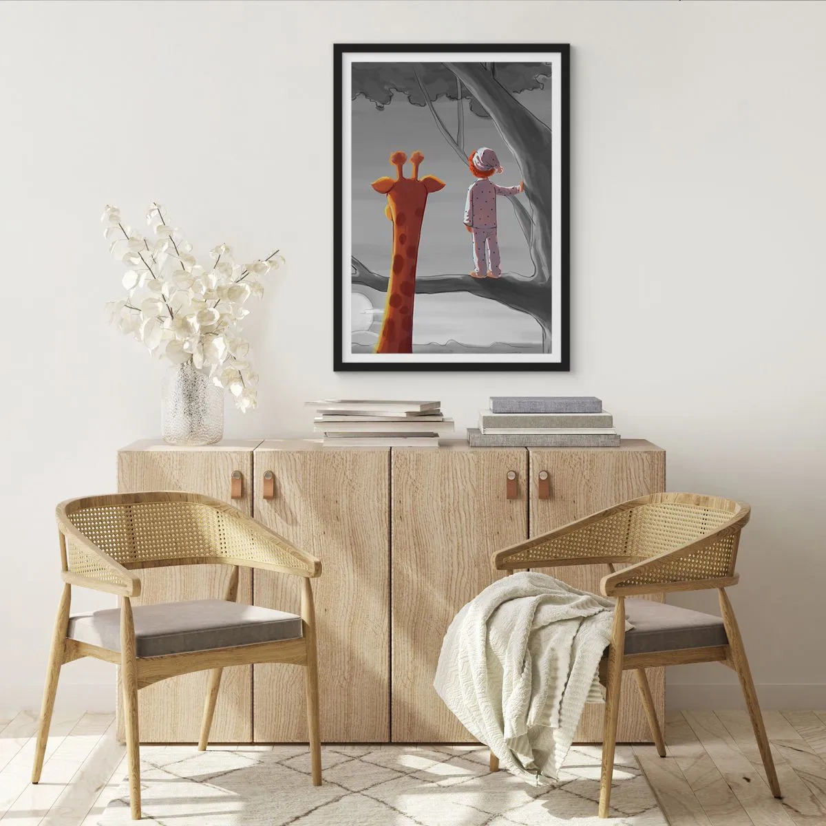 Plakát v černém rámu - Fakt se to děje - 50x70 cm