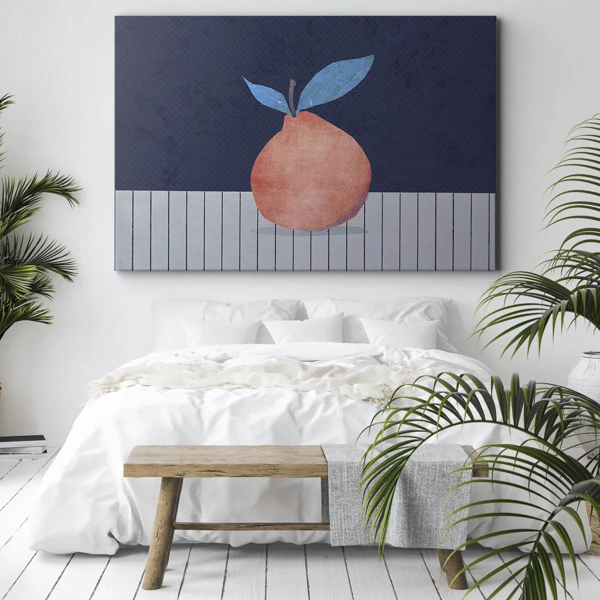 Obraz na plátně - Konvexita a rovina - 70x50 cm