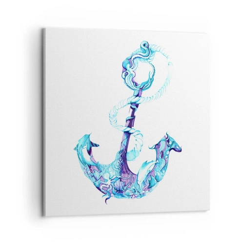 Obraz na plátně - Důvěrnice tajemství moře - 60x60 cm