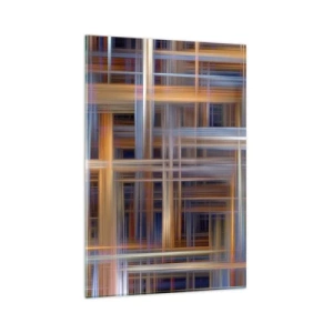 Obraz na skle - Utkané ze světla - 80x120 cm