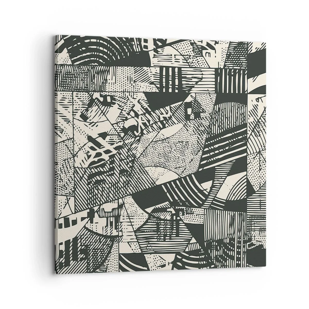 Obraz na plátně - Dynamika současnosti - 60x60 cm