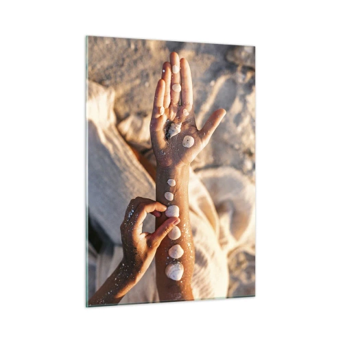 Obraz na skle - Krása na dosah - 50x70 cm