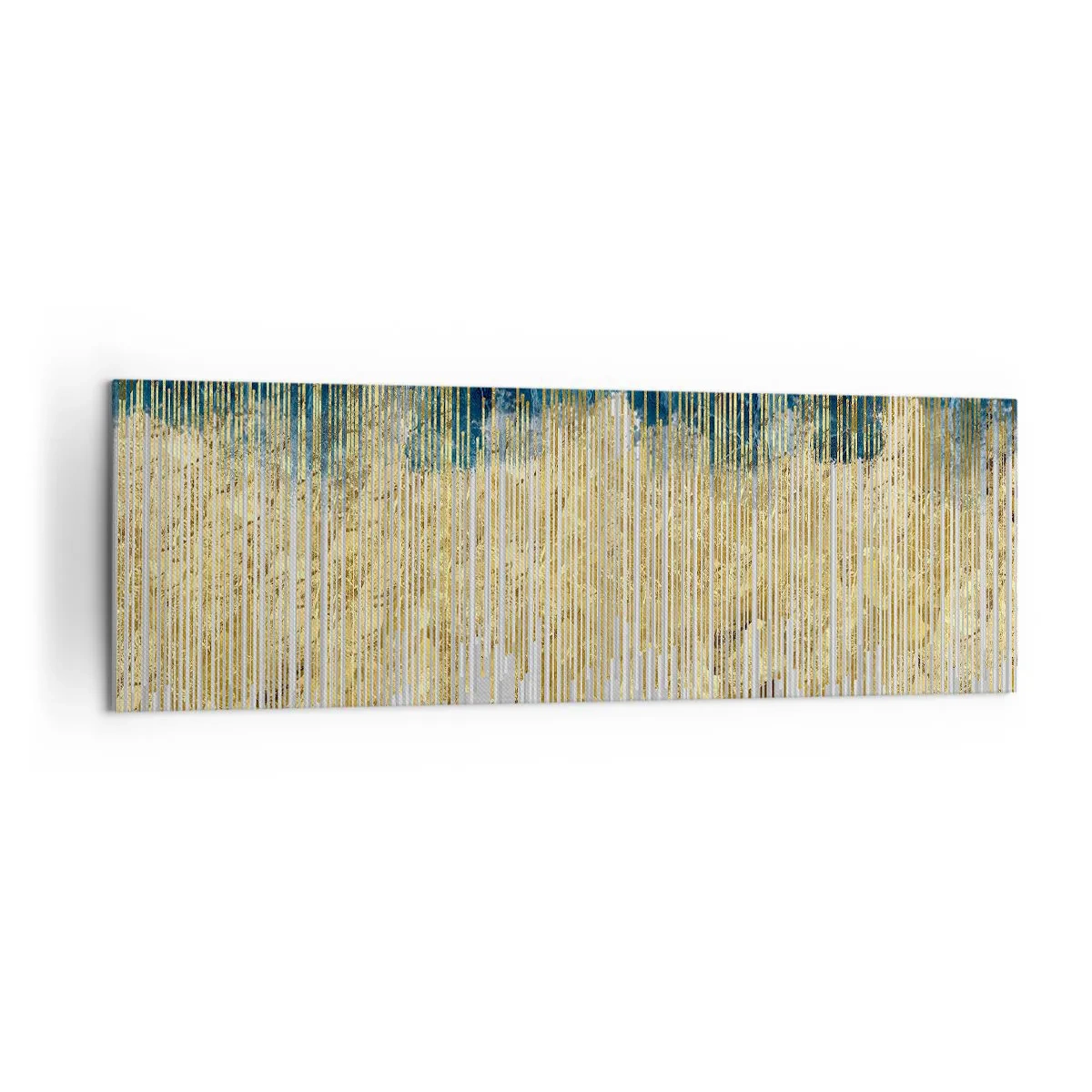 Obraz na plátně - Zlacená hranice - 160x50 cm