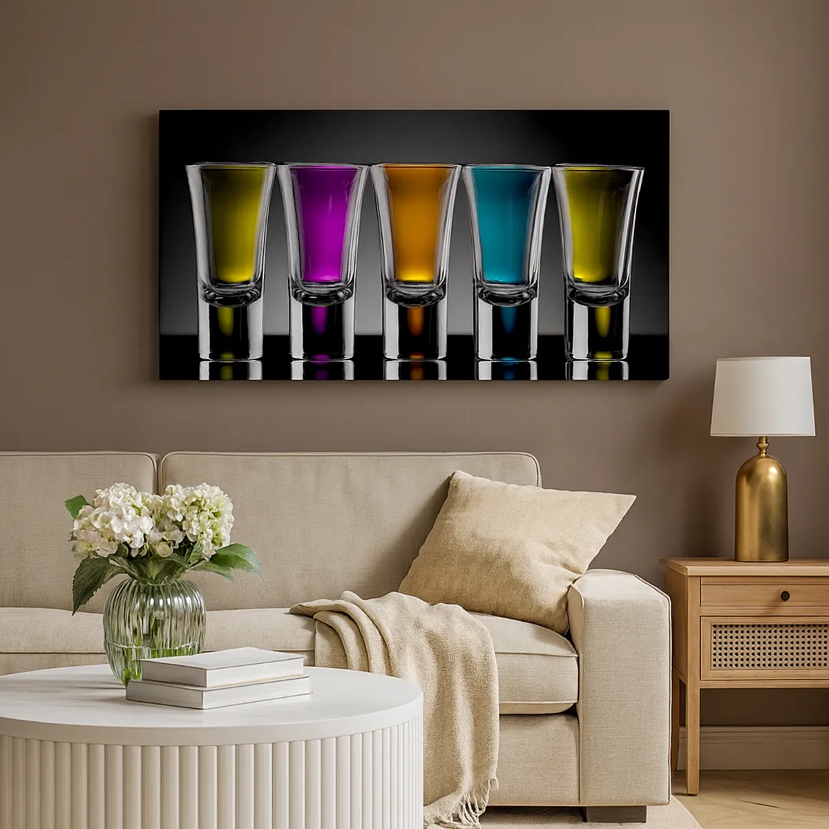 Obraz na plátně - Barvy radosti - 30x30 cm