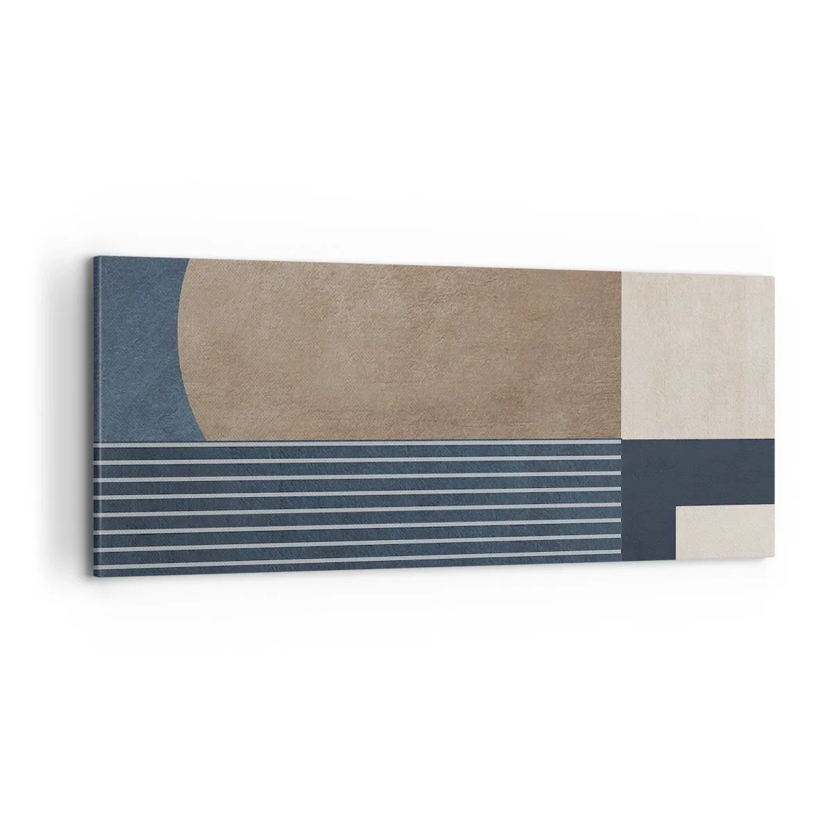 Obraz na plátně - Kompozice jednoduchosti a kulatosti - 100x40 cm