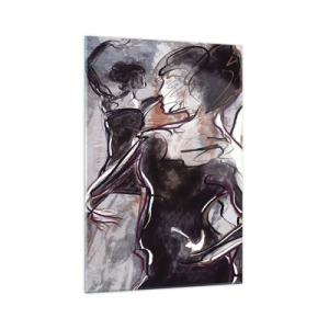 Obraz na skle - Rozplynout se v hudbě - 70x100 cm