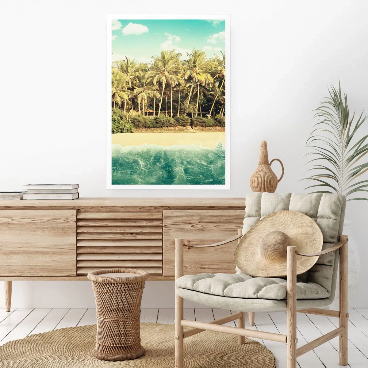 Plakát - Co třeba tady? - 50x70 cm