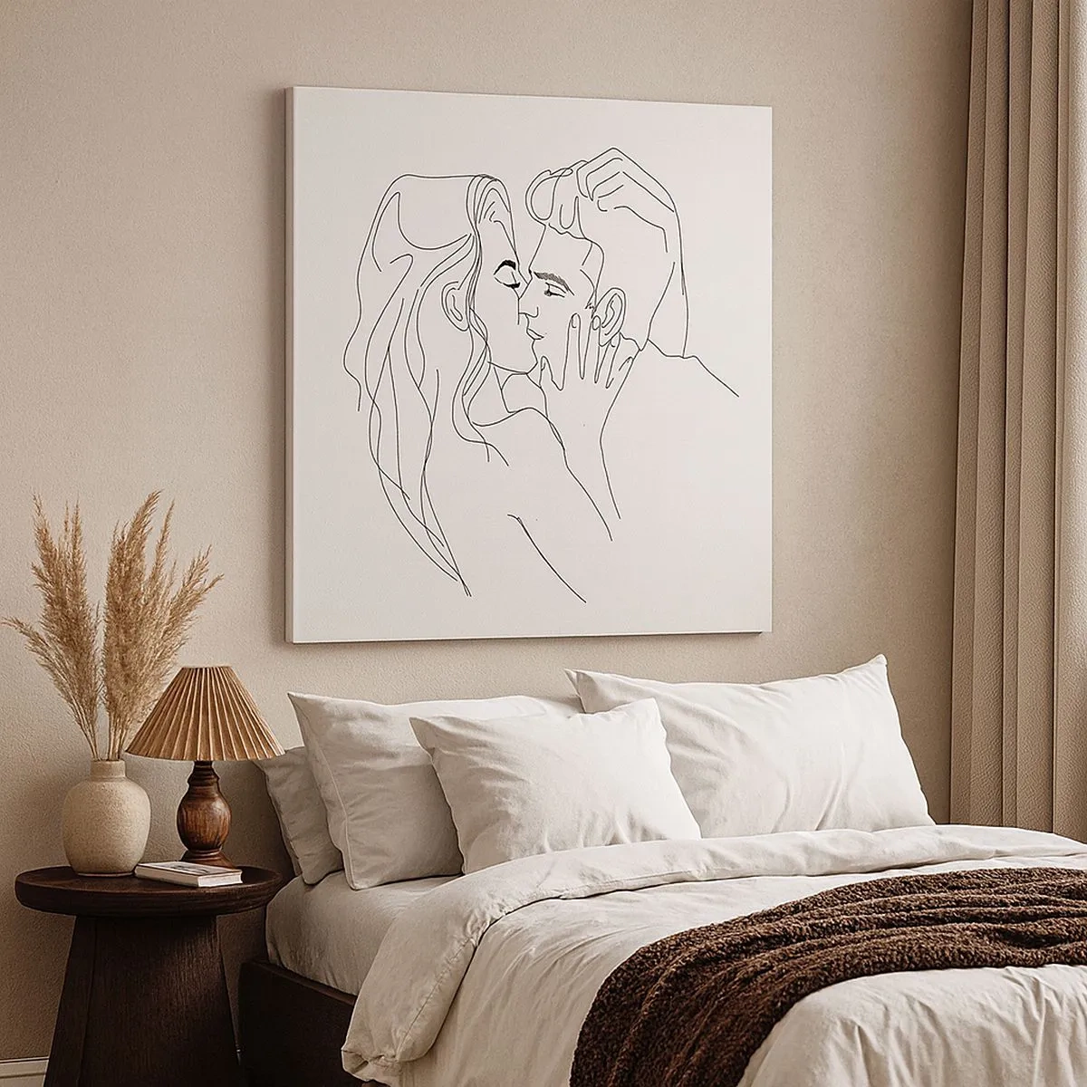 Obraz na plátně - Jedním tahem - 30x30 cm