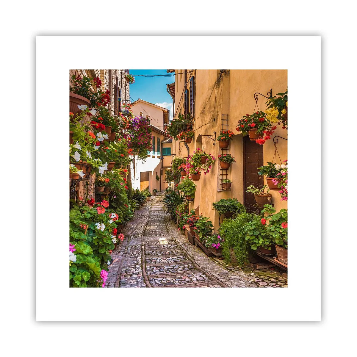 Plakát - Italské zákoutí - 30x30 cm