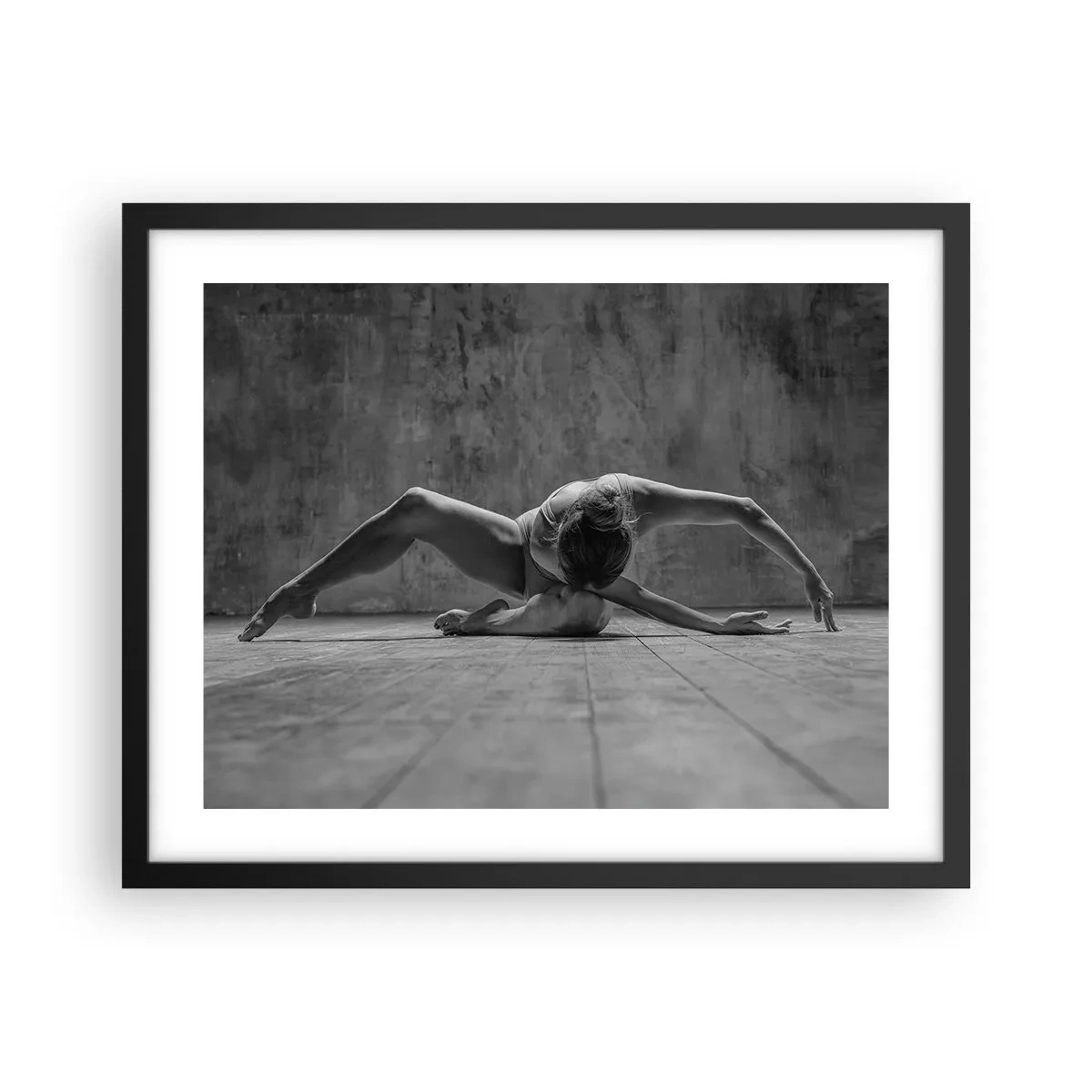 Plakát v černém rámu - Nalezená symetrie - 50x40 cm