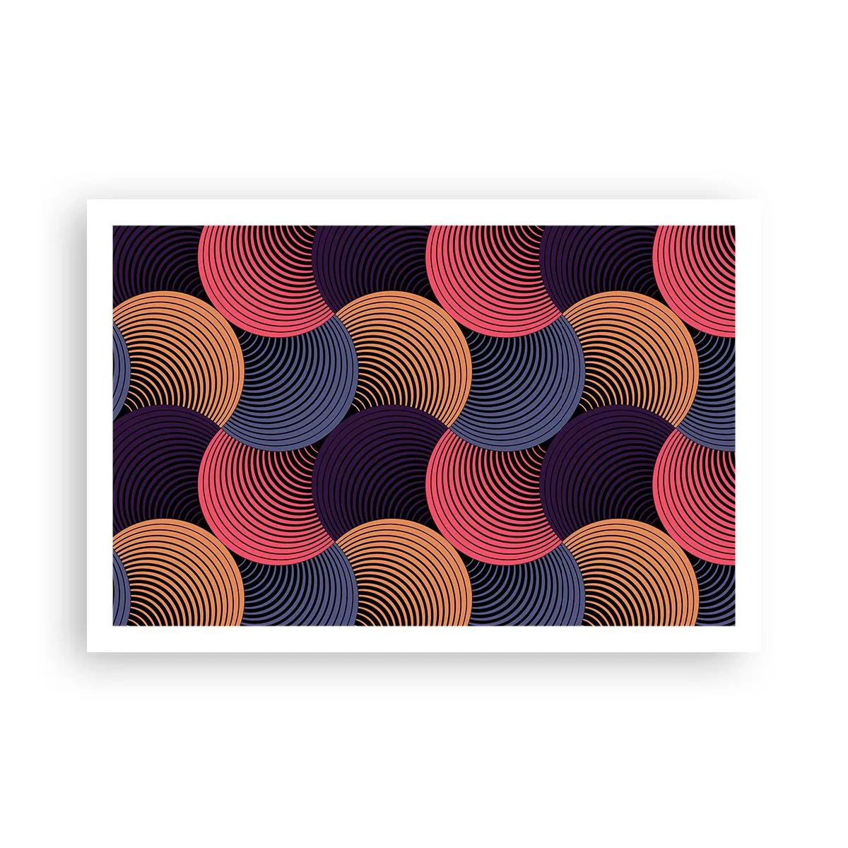 Plakát - V kruhovém rytmu - 91x61 cm