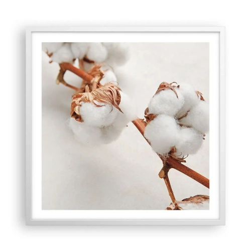 Plakát v bílém rámu - Jenom objímat - 60x60 cm