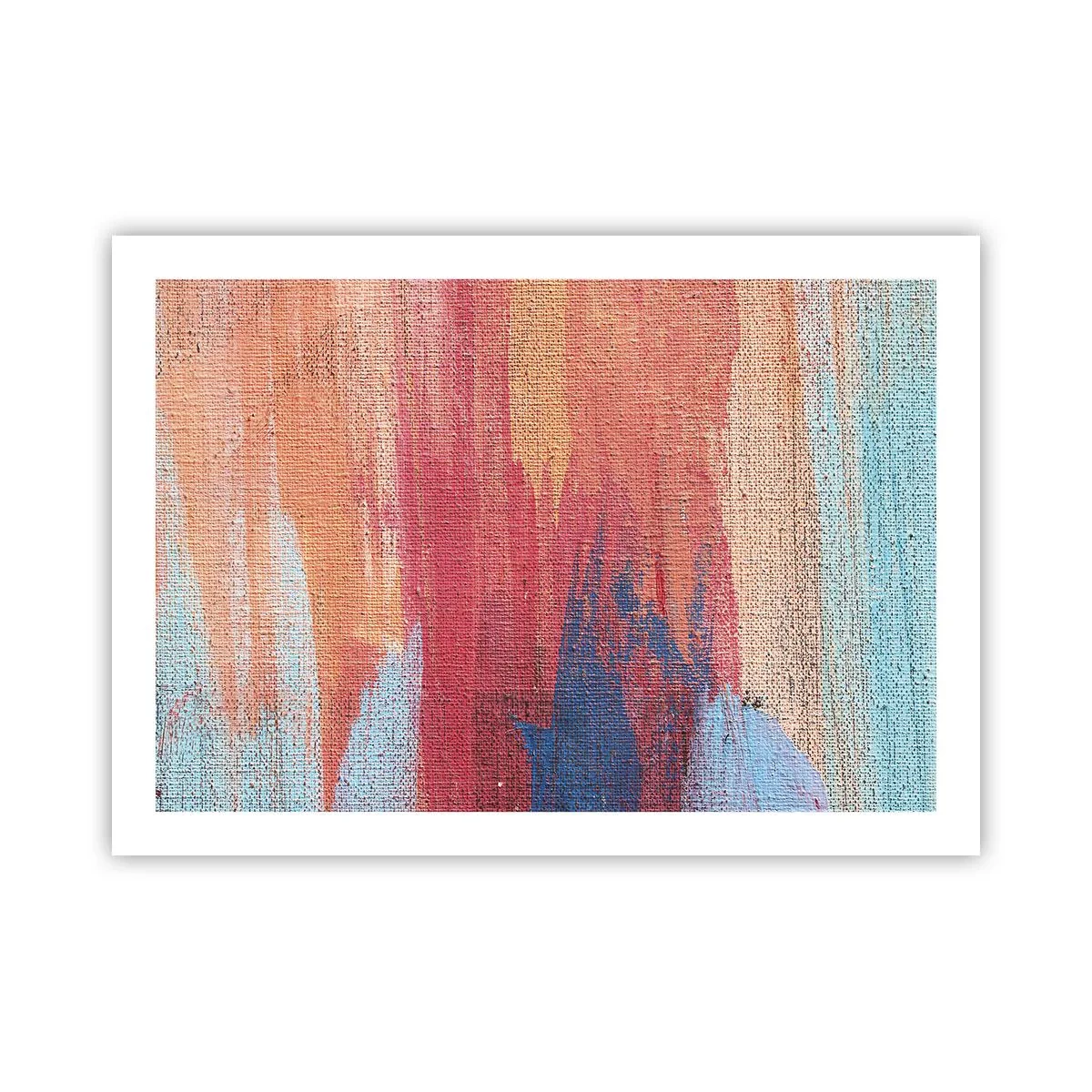 Plakát - Stékat duhou - 70x50 cm