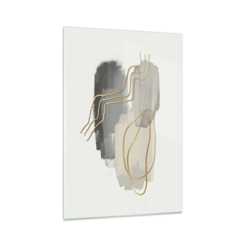 Obraz na skle - Trvání a pohyb - 70x100 cm