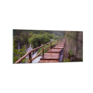 Obraz na skle - Neuvěřitelná krása - 120x50 cm