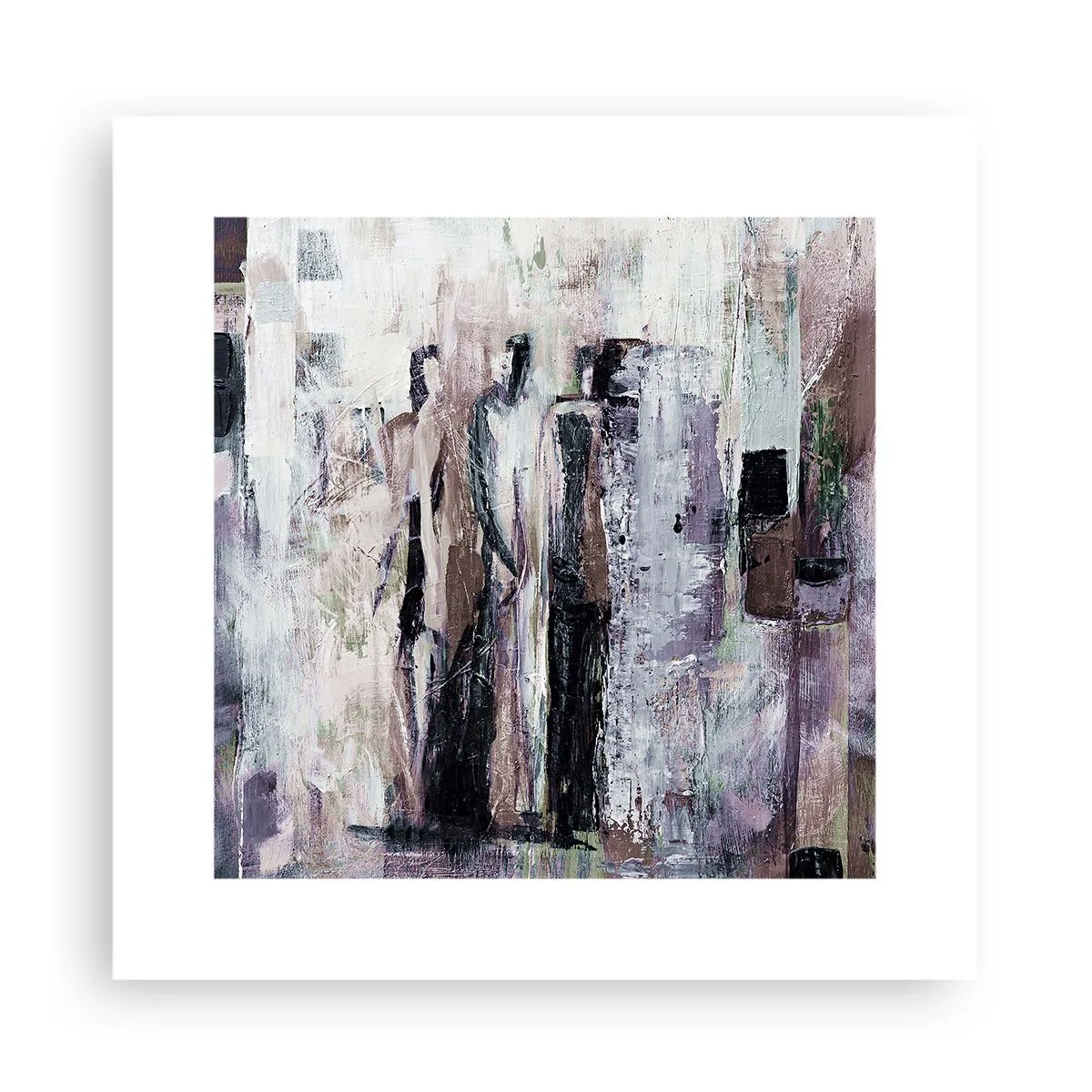 Plakát - Tajemná trojice - 30x30 cm