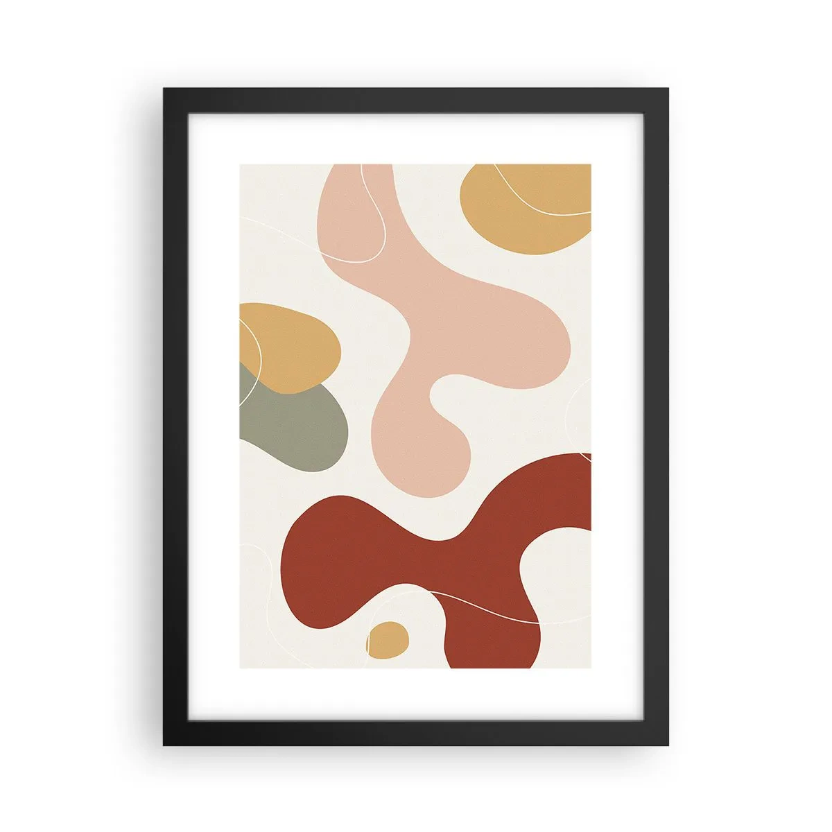 Plakát v černém rámu - Klikyháky - 30x40 cm