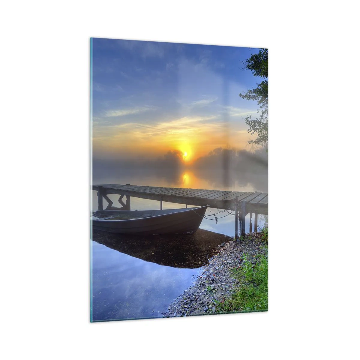 Obraz na skle - Jak se obyčejné mění na kouzelné - 50x70 cm