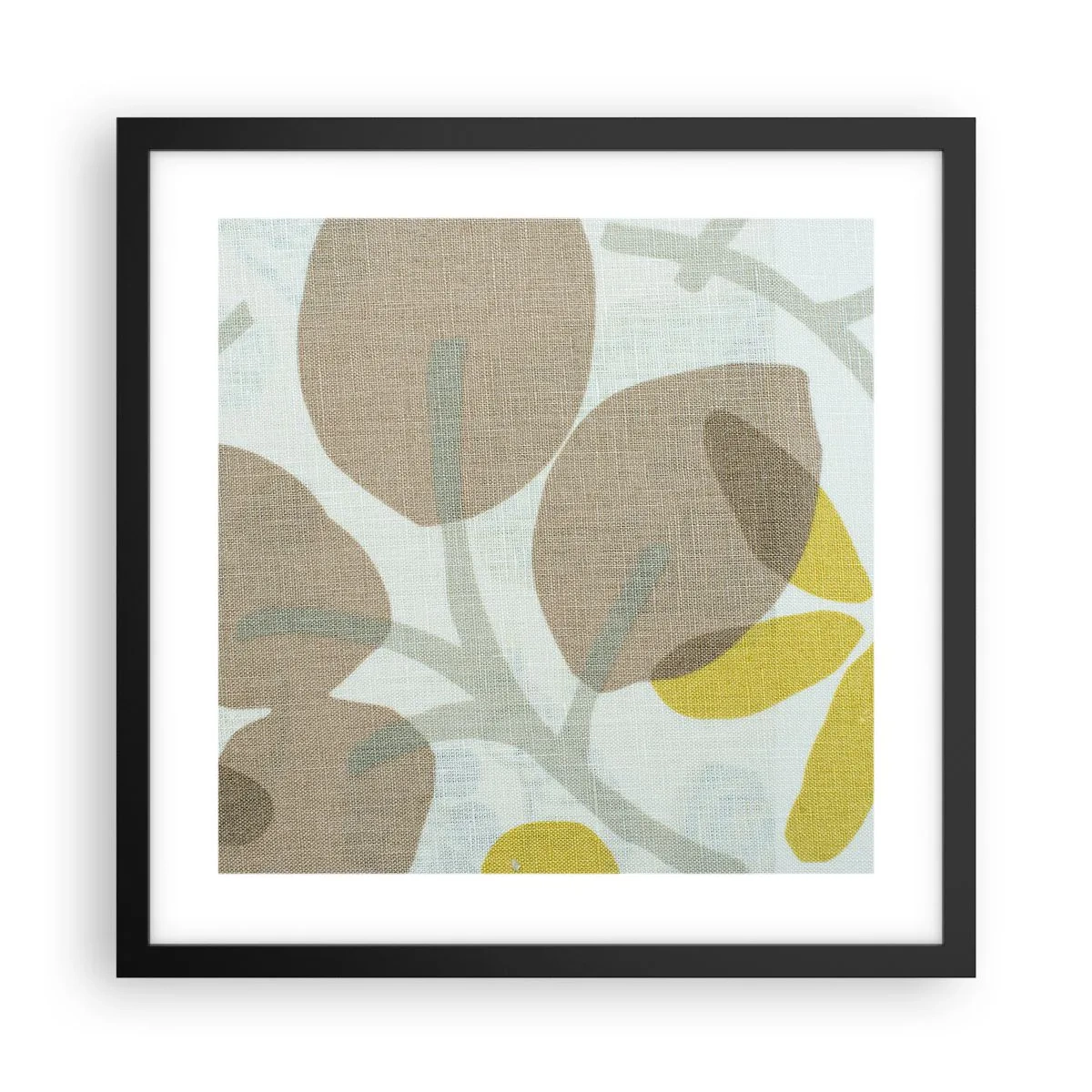 Plakát v černém rámu - Kompozice v plném slunci - 40x40 cm