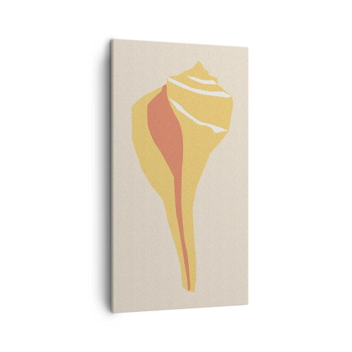 Obraz na plátně - Organická abstrakce – růst - 45x80 cm