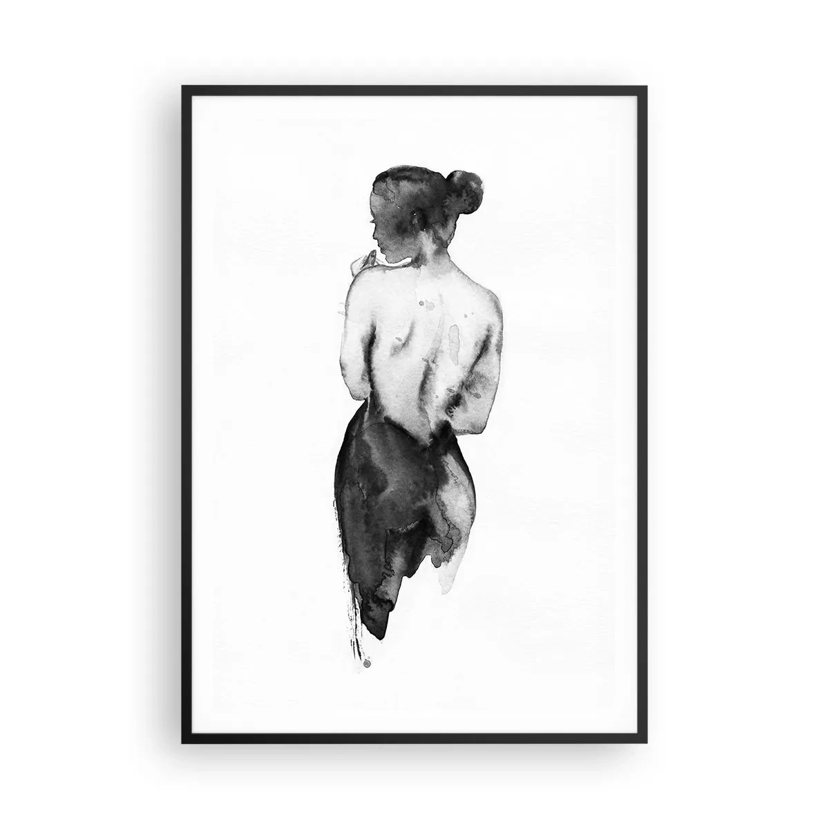Plakát v černém rámu - Mizející svět - 70x100 cm