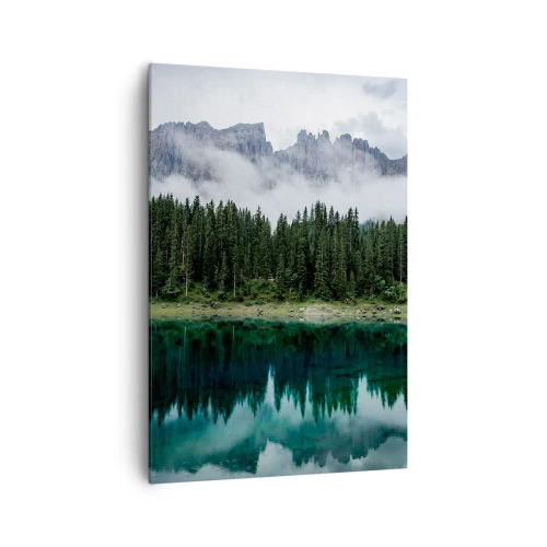 Obraz na plátně - Tiše, tiše, neprobuďme spící vodu…. - 70x100 cm