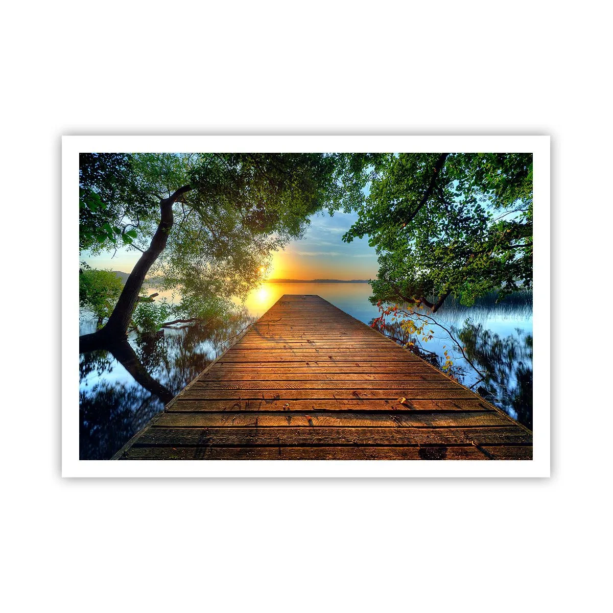 Plakát - Nespěchej, posaď se - 100x70 cm