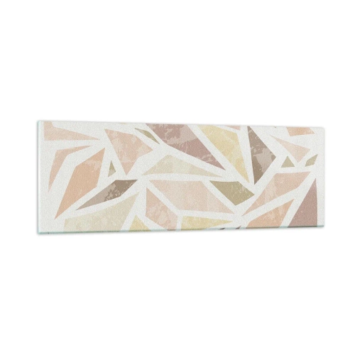 Obraz na skle - Kompozice: vitráž - 90x30 cm