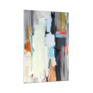 Obraz na skle - Nějaký způsob? - 70x100 cm