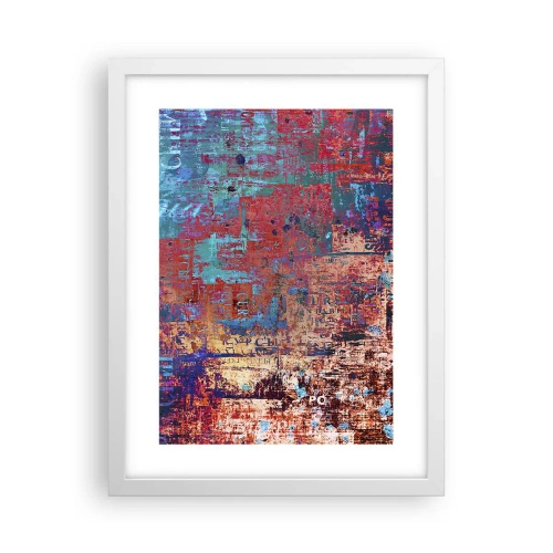 Plakát v bílém rámu - Paměť a zapomnění - 30x40 cm