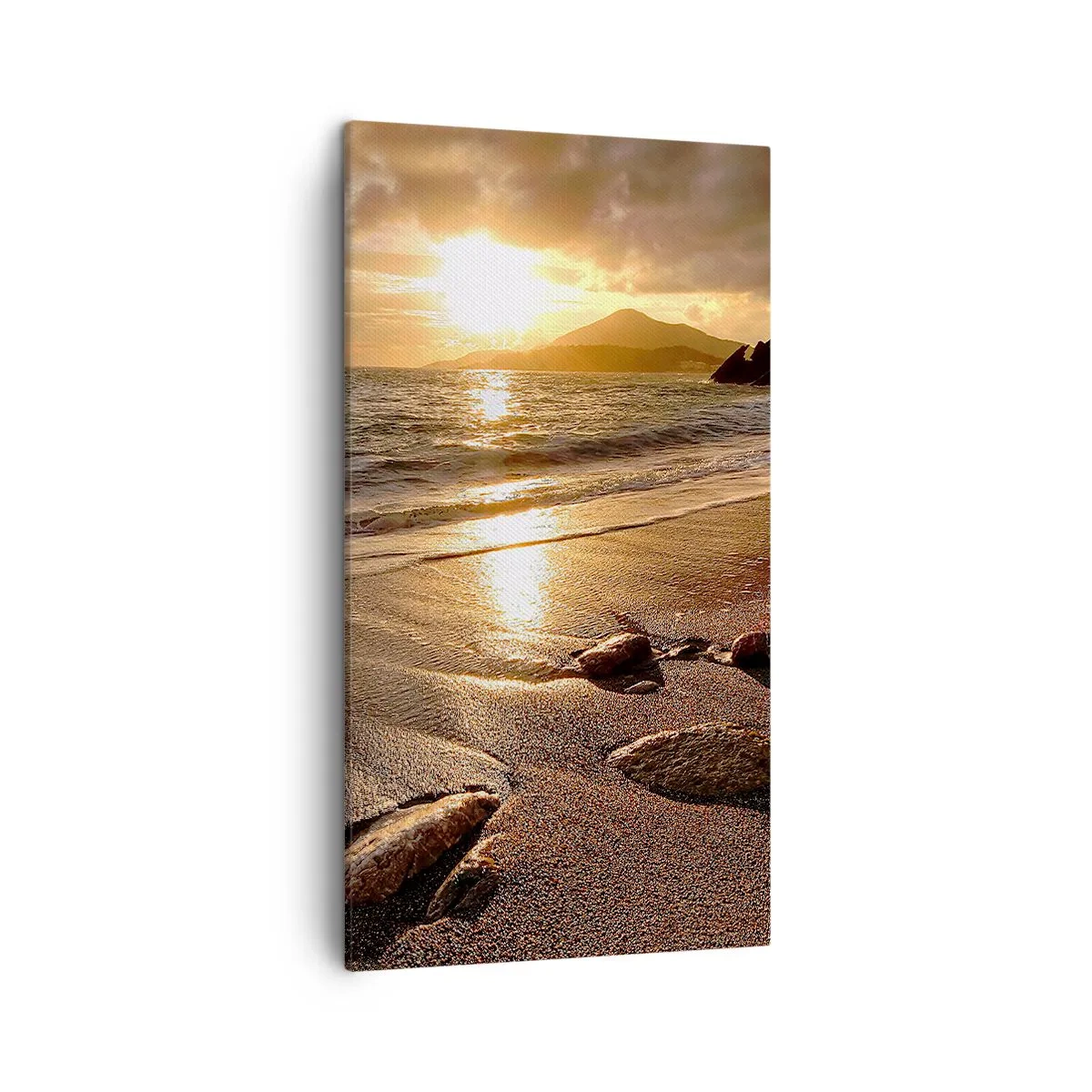 Obraz na plátně - Jdi za sluncem k výšinám - 45x80 cm